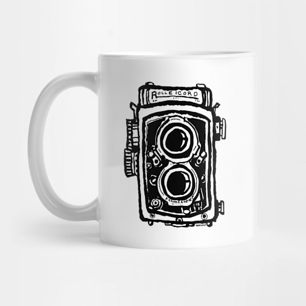 Rolleicord TLR camera by nokhookdesign